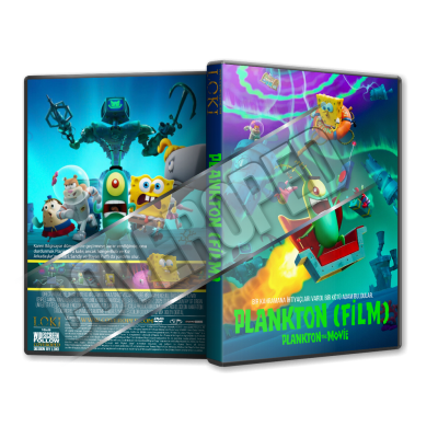 Plankton The Movie - 2025 Türkçe Dvd Cover Tasarımı